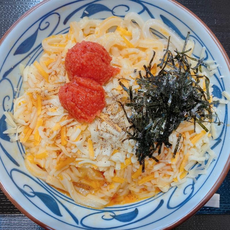 明太チーズ釜玉(丸亀製麺イオンモール新瑞橋)