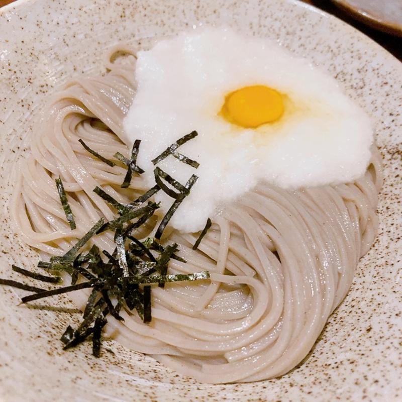 山かけ蕎麦(あじよし)