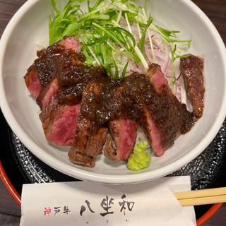 神戸牛チャンピオン丼(神戸牛らーめん 八坐和（やざわ）)
