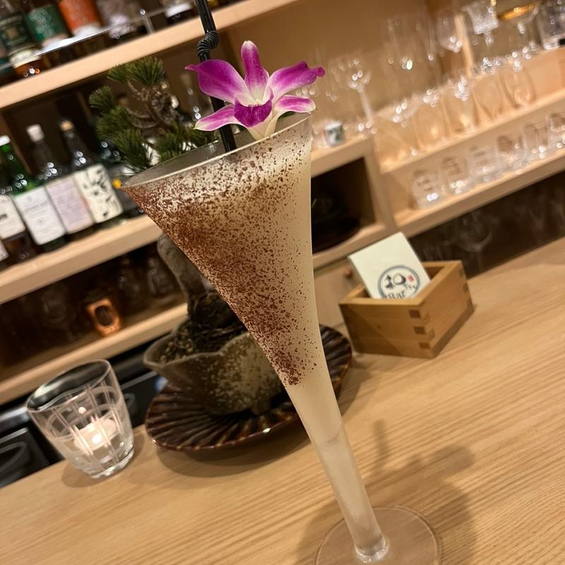 カカオパルプのフローズンカクテル(Bar和ごころ赤坂)