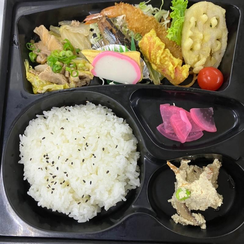 幕の内(札幌市役所地下食堂)