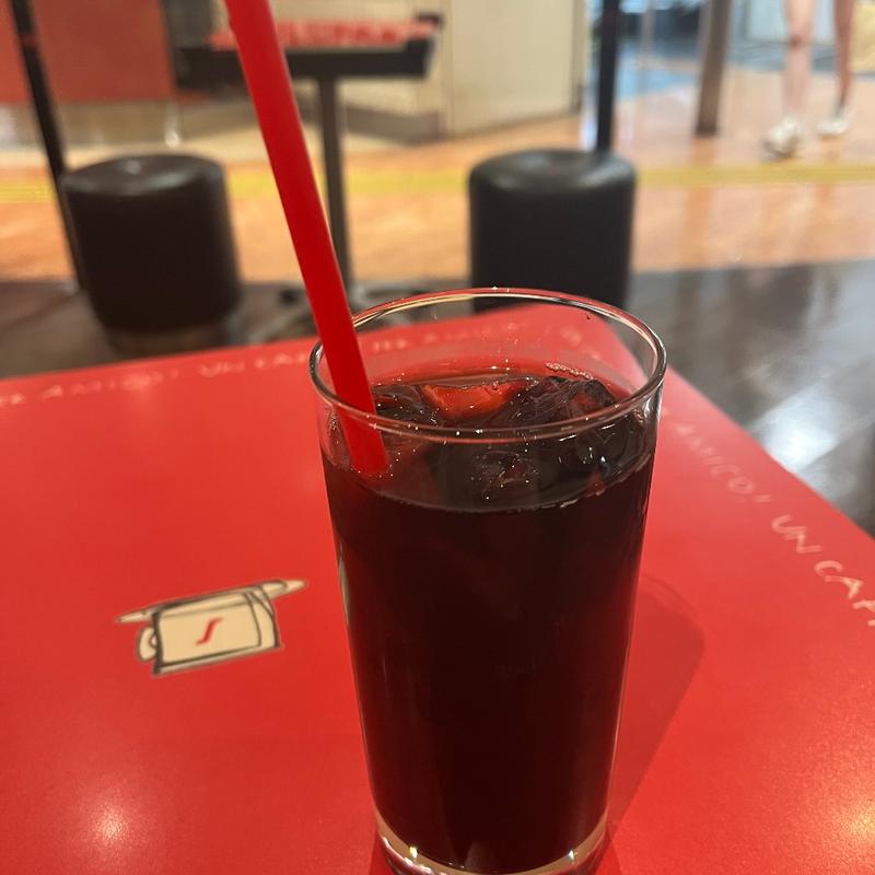アイスコーヒー(セガフレード・ザネッティ・エスプレッソ 西武新宿ペペ店)