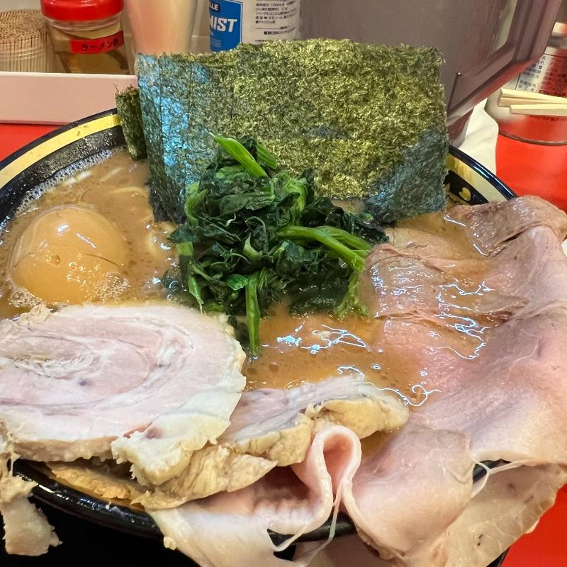 特上チャーシュー麺(家系ラーメン大輝家 日吉店)