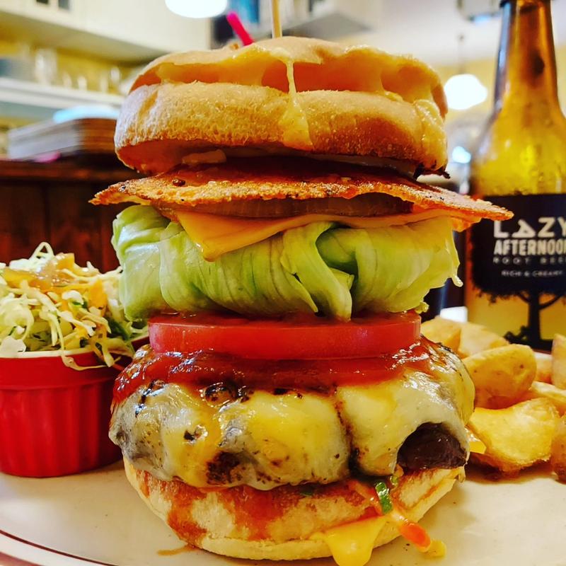 ビッグバンチーズバーガー(BACK HOME meal & bake （バックホーム）)