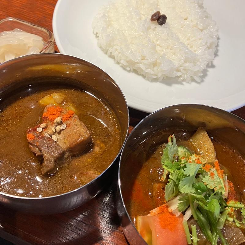 選べるカレー2種(デビルカレーDEVIL CURRY)