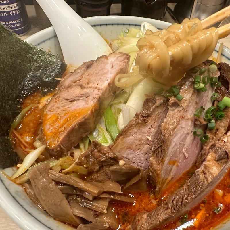 味噌葱ちゃーしゅうめん(大)(はな火屋 （はなびや）)