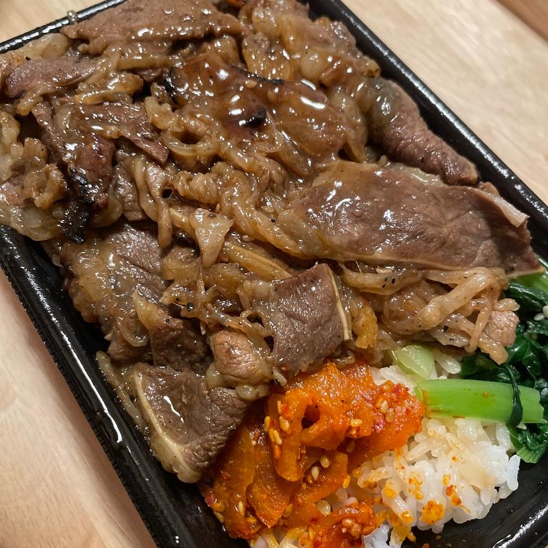 カルビ焼肉弁当(肉のヤマキ商店大崎ニュー・シティ)
