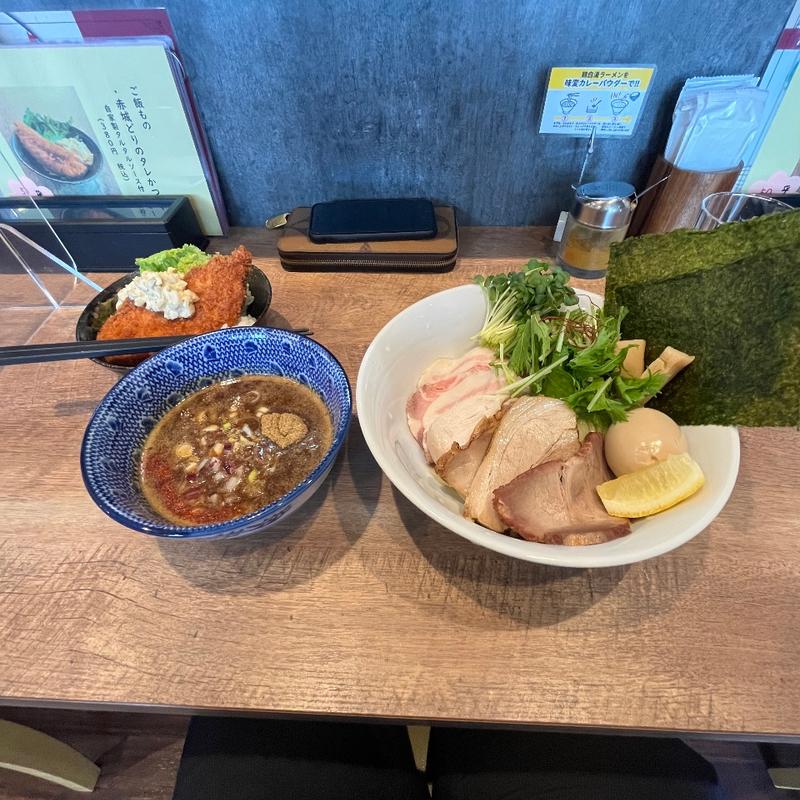 特製伊勢崎つけそば(鶏そば みなも)