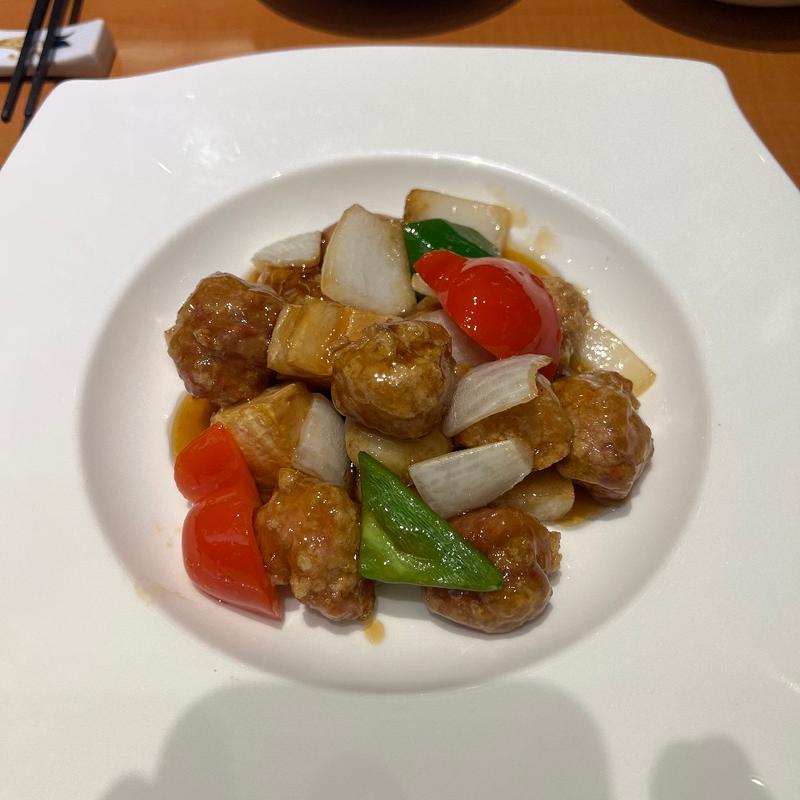 酢豚(銀座アスター 遊彩伊勢丹立川店)