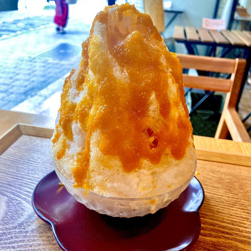 ほうずきのかき氷(麻布野菜菓子 )