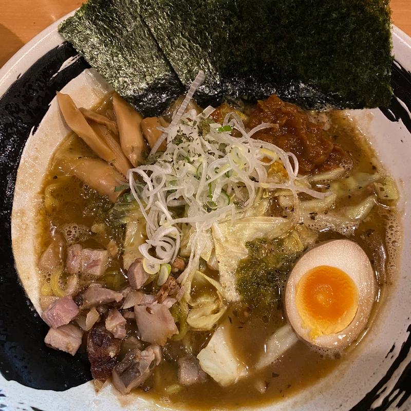 Wスープ　醤油らーめん(麺屋 すずらん)