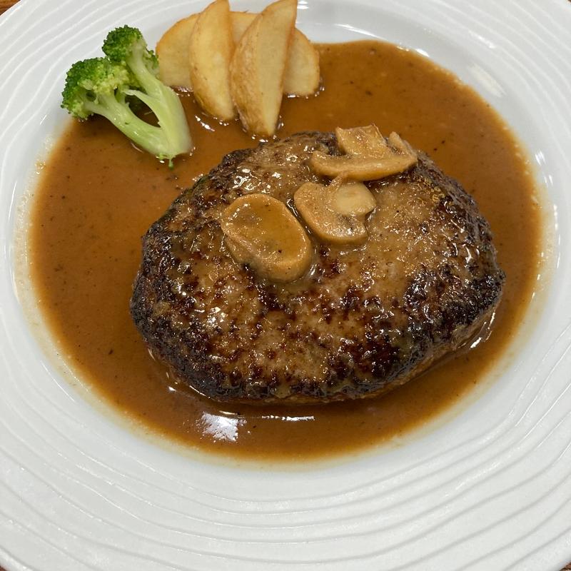 国産牛ハンバーグ(もりもり亭 )