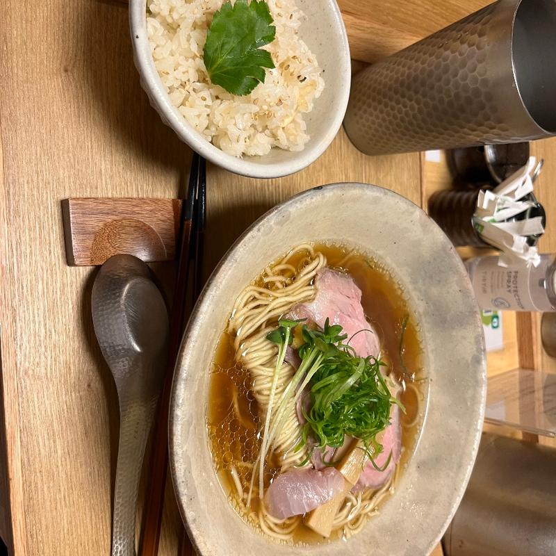 しお・しょうゆセット(真鯛そば はなたば)