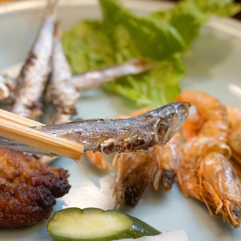 小イワシの一夜干し(ひろしま料理 なな川)