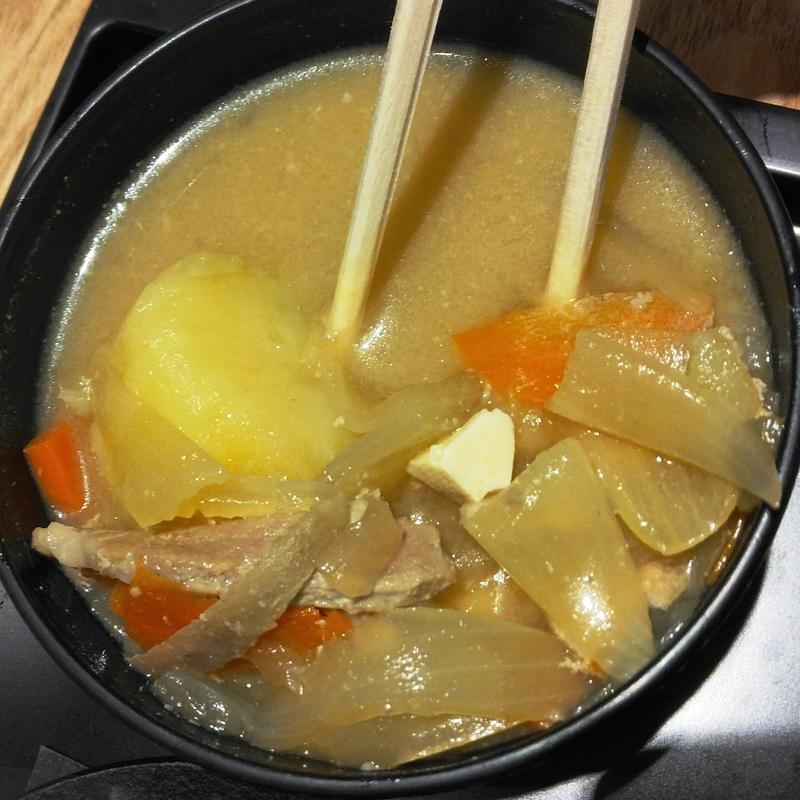 豚汁 レギュラー(おにぎりのありんこ JR仙台駅店)