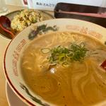 長浜ラーメン+半チャーハンセット