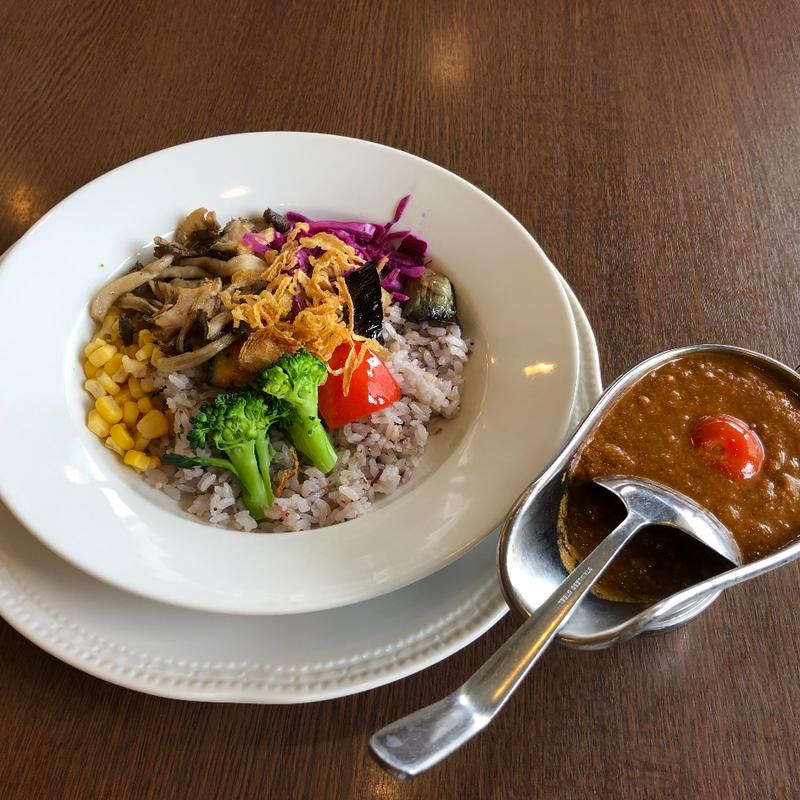 ベジタブルカレー&雑穀ごはん(ロイヤルホスト戸田店)