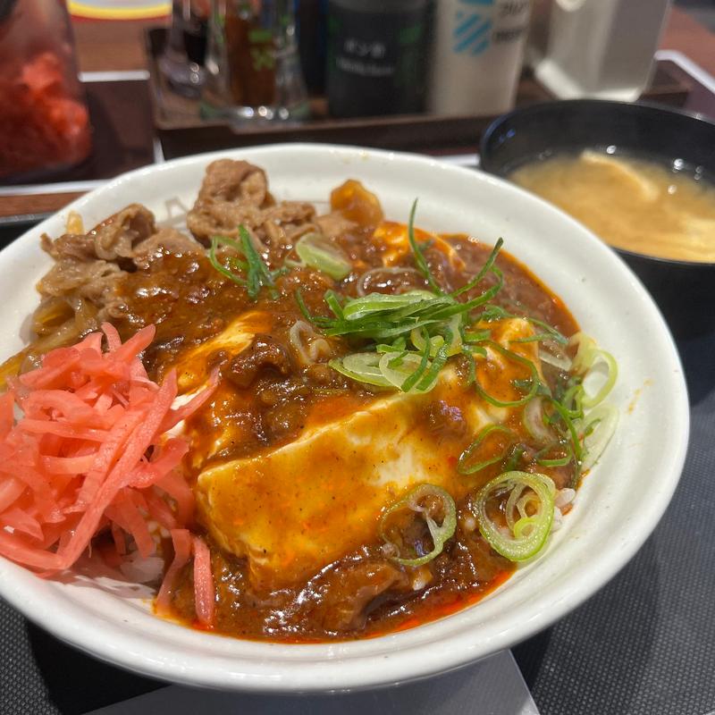 麻婆コンボ牛めし（並盛）(松屋 住之江公園店 )