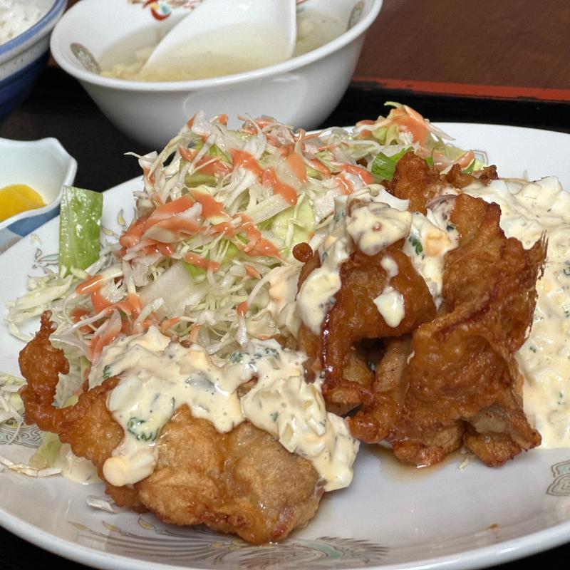 チキン南蛮定食(栄楽)