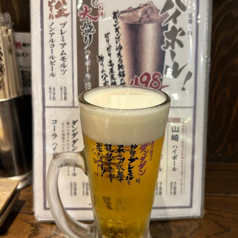 プレミアムモルツ(肉汁餃子のダンダダン 川崎店)