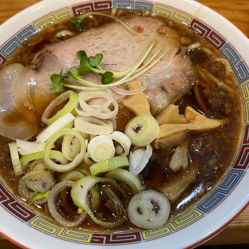 サバ醤油そば(サバ6製麺所 靭公園前店)