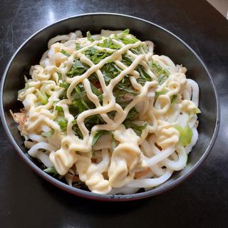 サラダうどん(ベルクス 東墨田店)