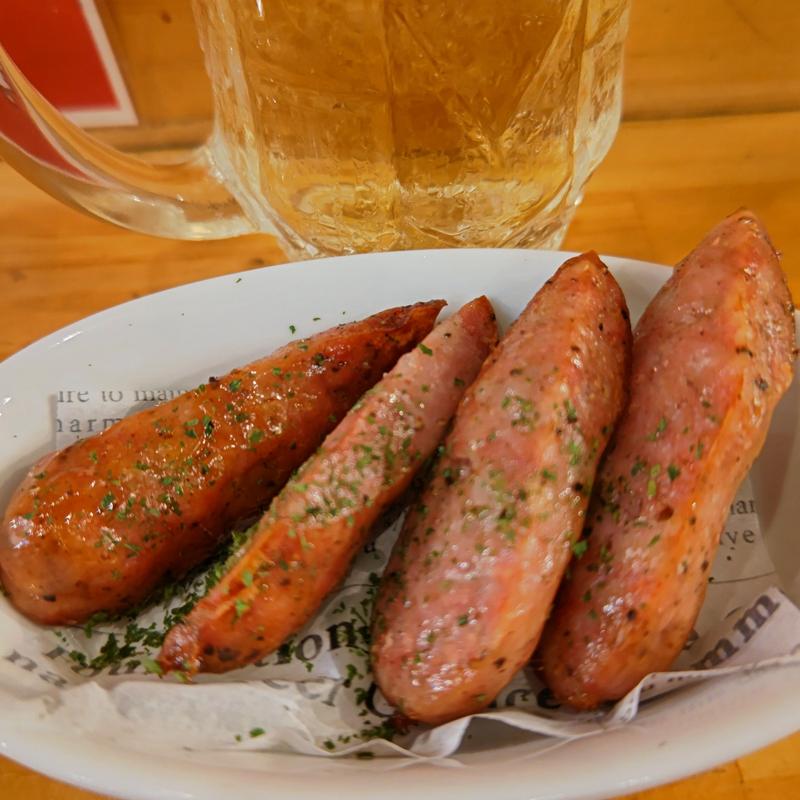 おつまみソーセージ(BEEF KICHEN STAND（ビーフキッチンスタンド新杉田）)