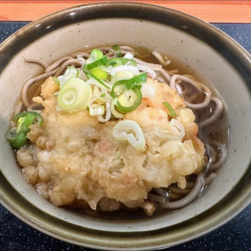 天ぷらそば(今庄そば 福井駅構内 )
