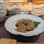 ほうじ茶わらびもち(那古野 茶房 花千花)