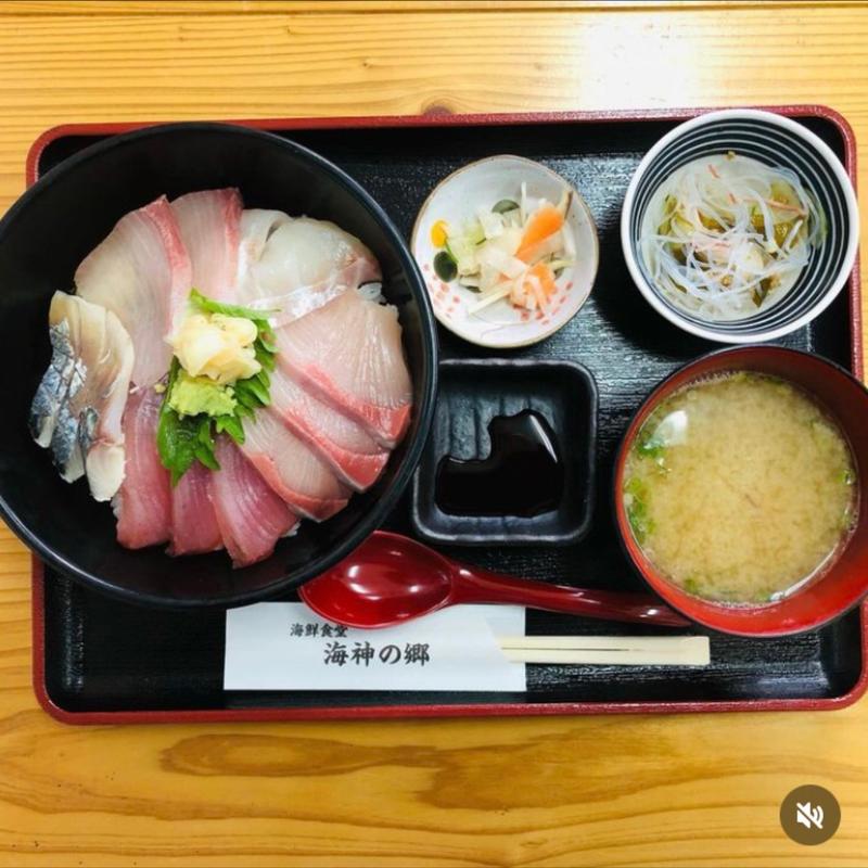 海鮮丼定食(海鮮食堂 海神の郷)