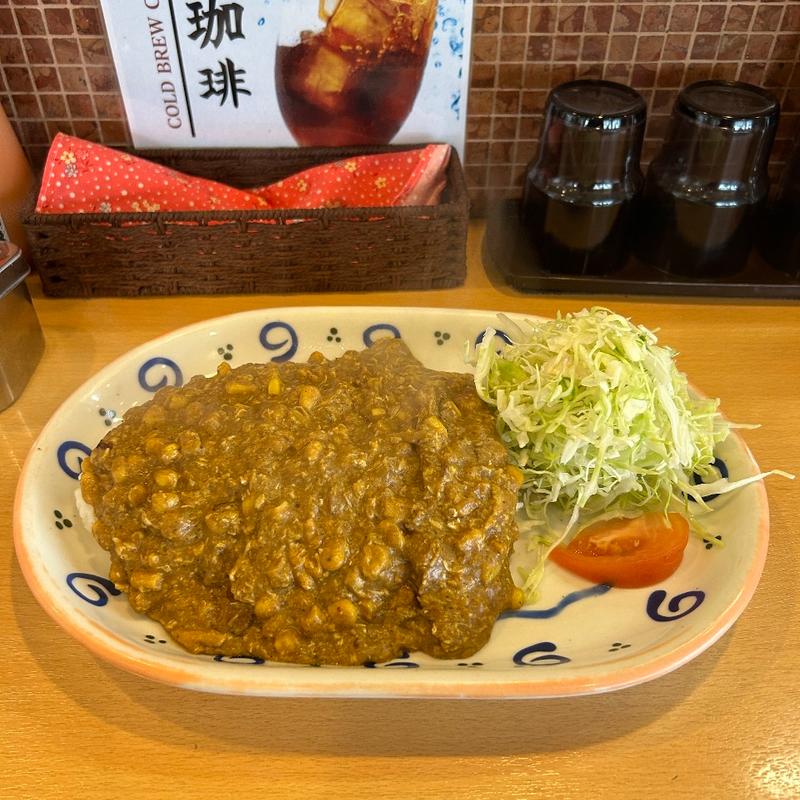 コーンスクランブルカレー(バーグ 浅田店)