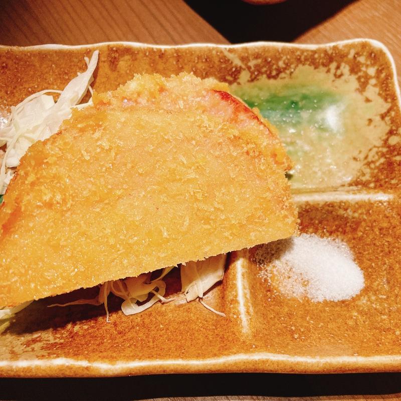 酒場のハムカツ(酒場 おか長 大阪駅前第3ビル店 )