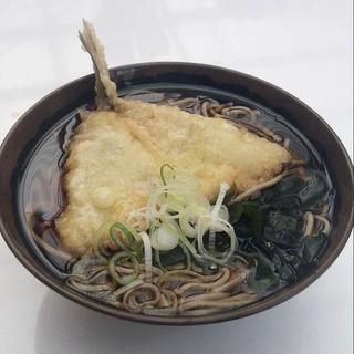 アジ天そば(そば・うどん・おにぎり 江戸丸)