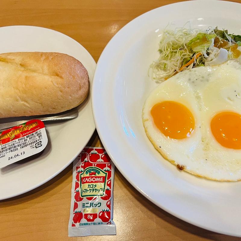 目玉焼きセット(ガスト 玉出店 )