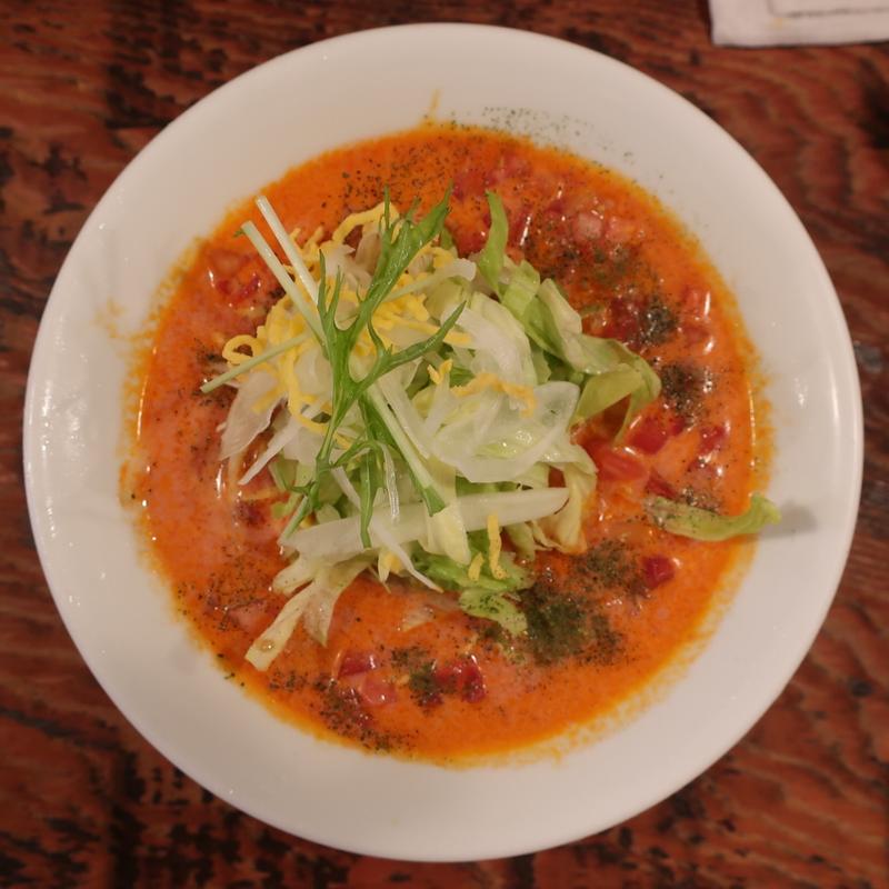 冷やしトマトらーめん(ジャンジャン軒 )