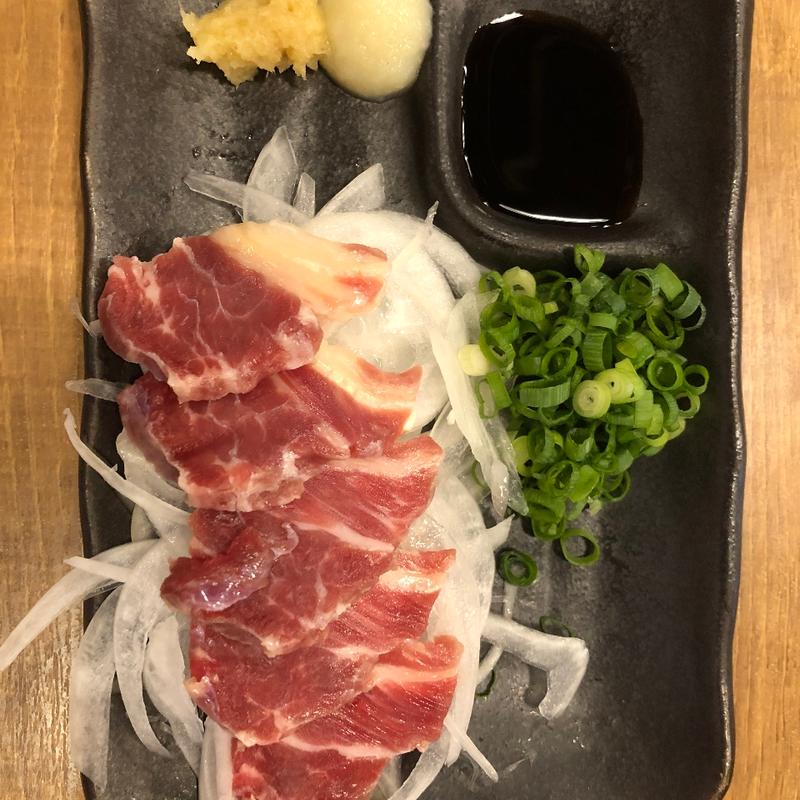 馬刺し(大衆酒場 五の五 祐天寺駅前店)