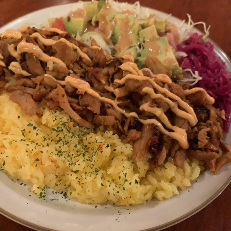 ケバブオーバーライス(カフェ キャラット)