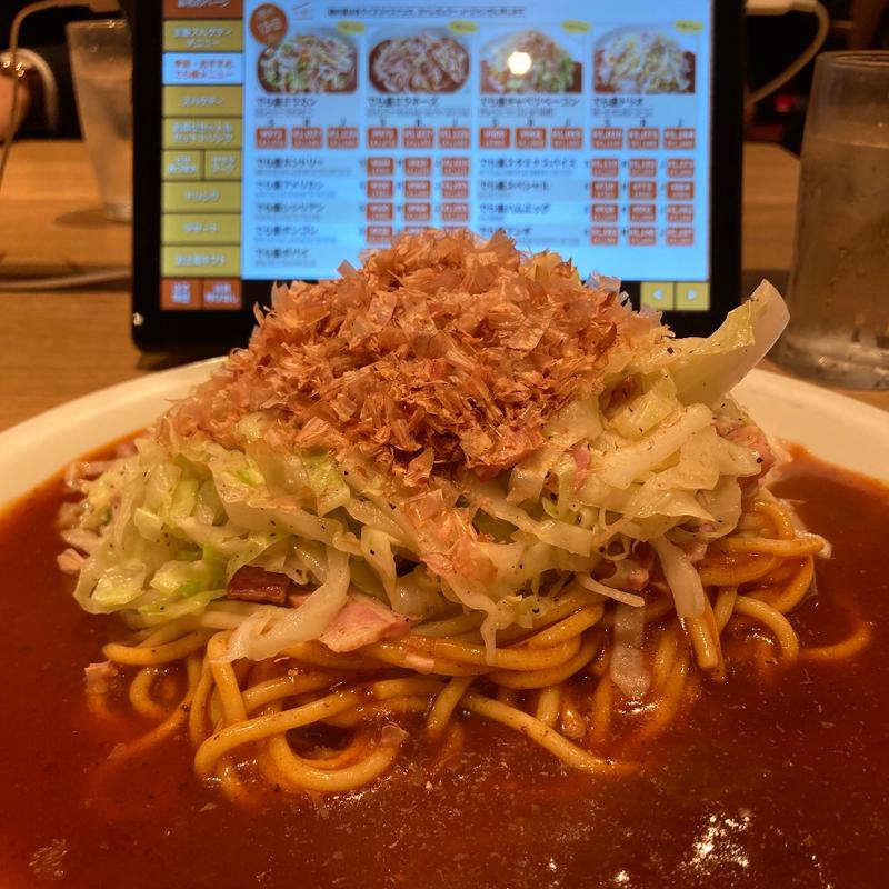でら盛キャベツベーコン レギュラー(スパゲティハウス チャオ JR名古屋駅太閤通口店)