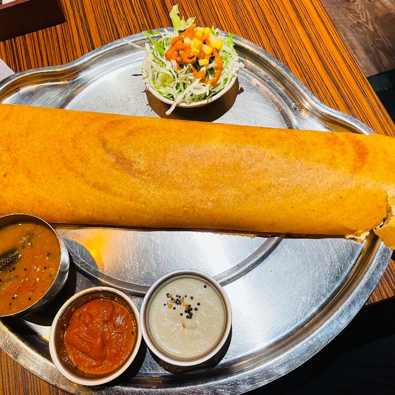 マサラドーサ(ヴェジハーブサーガ)