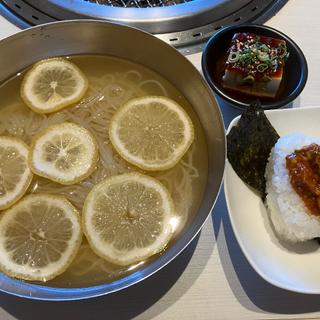 レモン冷麺セット(本格焼肉 清香園 大野城店)