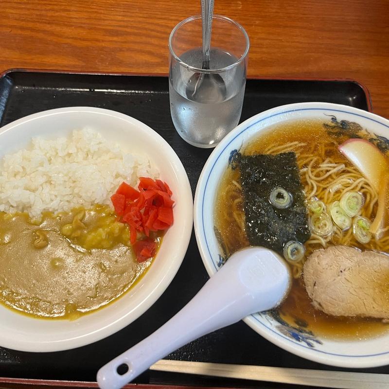 半カレーセット(高砂食堂 )