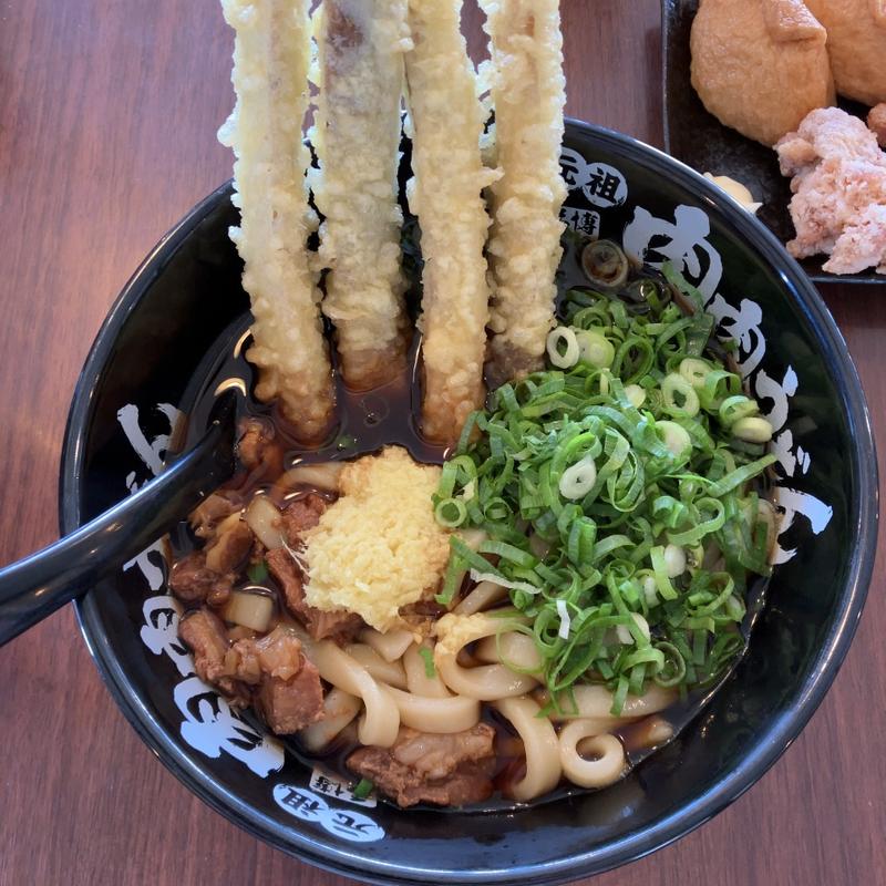 ごぼう天肉うどん(元祖肉肉うどん 鳥栖店 )
