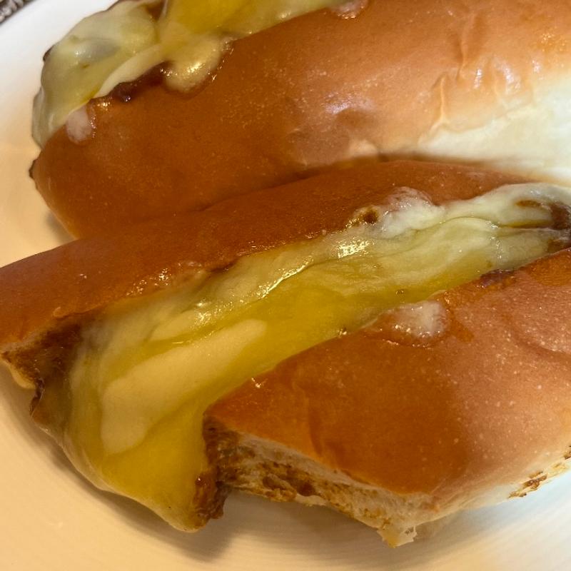 チーズカリードッグ(コメダ珈琲店 上平塚店)