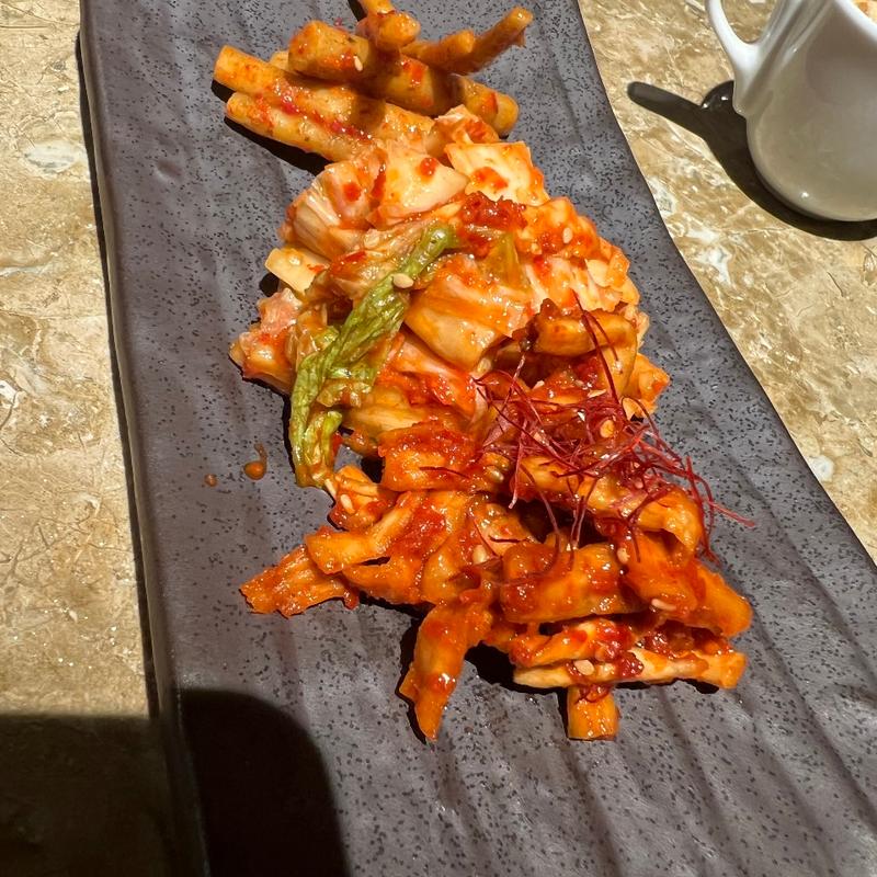 キムチ3種盛り(大井町銭場精肉店)