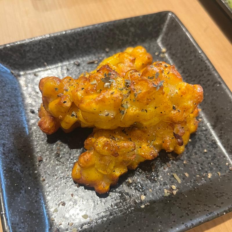 とうもろこし香ばしあげ(串カツよいちょ)