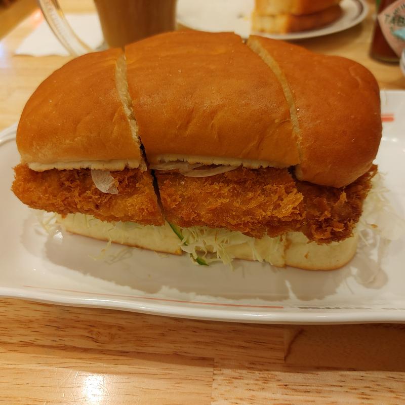 みそカツパン(コメダ珈琲店 シャポー船橋店)