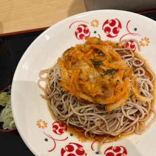 かき揚げ蕎麦(いろり庵きらくそば 五反田)