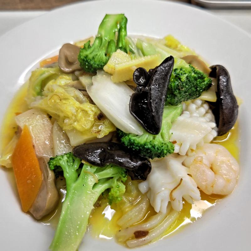 海鮮XO醤炒め(一品閣刀削麺館)