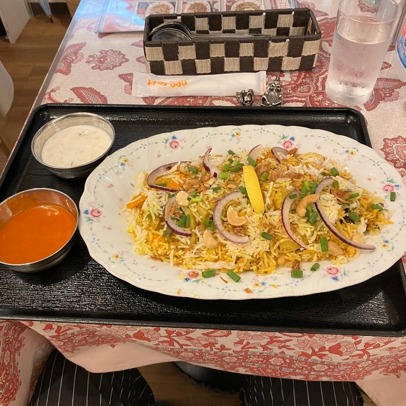 ベジタブルビリヤニ(ビリヤニレストラン ミラ)