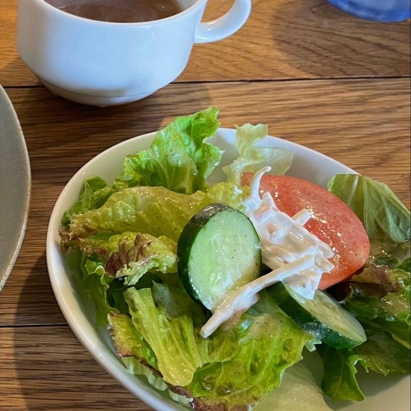 サラダとスープ（ランチセット）(BISTRO PUG （ビストロ パグ）)